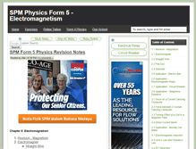 Tablet Screenshot of physics503.one-school.net